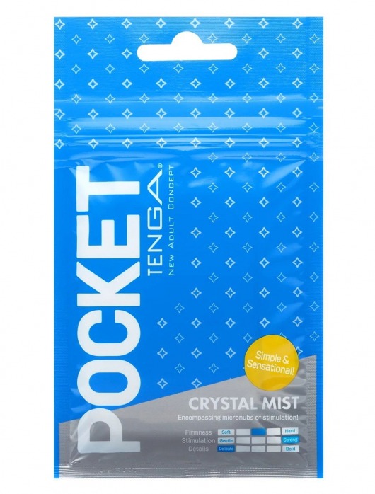 Карманный мастурбатор Crystal Mist - Tenga - в Первоуральске купить с доставкой
