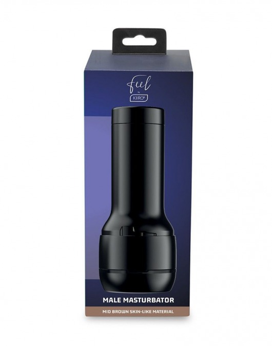 Коричневый мастурбатор-вагина Feel Stroker - Kiiroo - в Первоуральске купить с доставкой