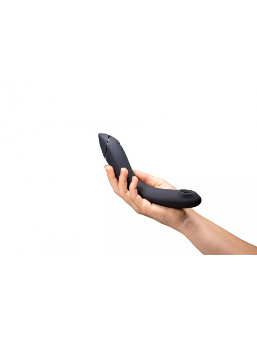 Темно-серый стимулятор G-точки Womanizer OG c технологией Pleasure Air и вибрацией - 17,7 см. - Womanizer