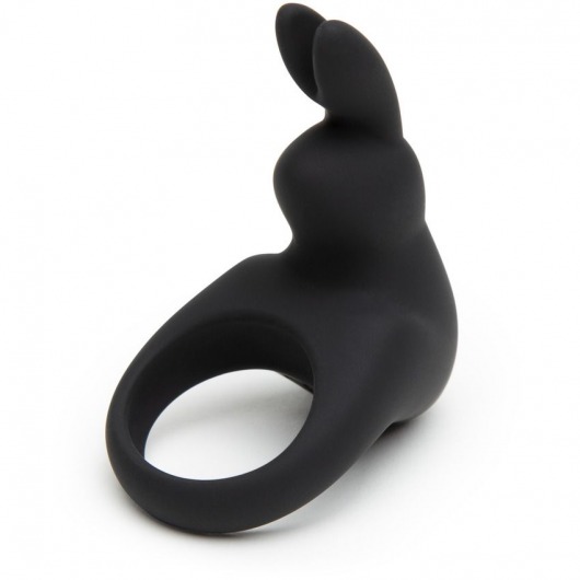 Черное эрекционное виброкольцо Happy Rabbit Rechargeable Rabbit Cock Ring - Happy Rabbit - в Первоуральске купить с доставкой