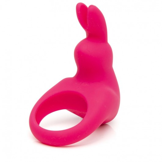 Розовое эрекционное виброкольцо Happy Rabbit Rechargeable Rabbit Cock Ring - Happy Rabbit - в Первоуральске купить с доставкой