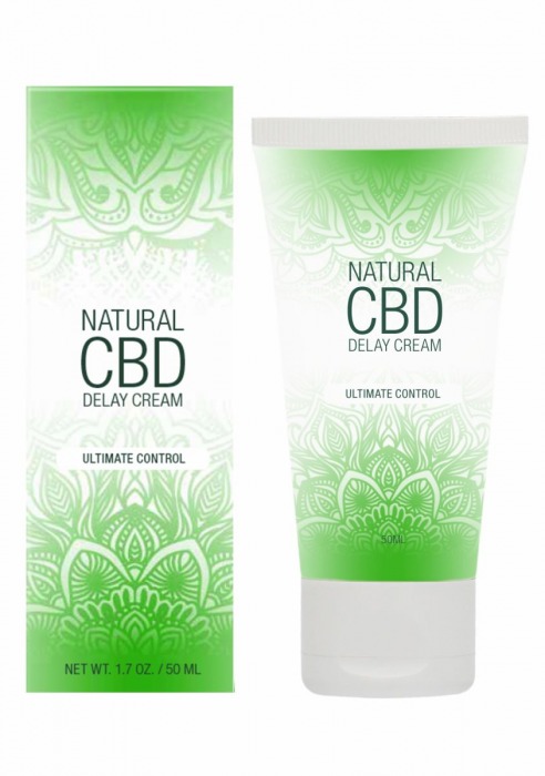 Крем-пролонгатор Natural CBD Delay Cream - 50 мл. - Shots Media BV - купить с доставкой в Первоуральске