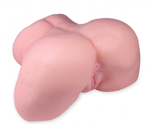 Реалистичный мастурбатор-полуторс с 2 рабочими отверстиями - S-HANDE - в Первоуральске купить с доставкой