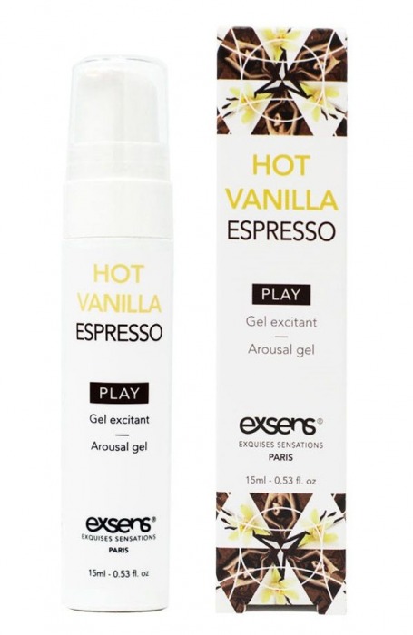 Возбуждающий гель Hot Vanilla Espresso Arousal Gel - 15 мл. - Exsens - купить с доставкой в Первоуральске