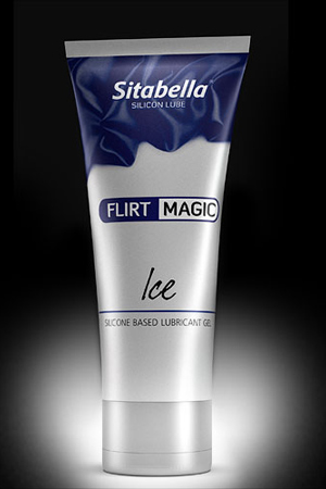 Силиконовая гель-смазка FLIRT MAGIC Ice с лёгким пролонгирующим эффектом - 75 мл. - Sitabella - купить с доставкой в Первоуральске