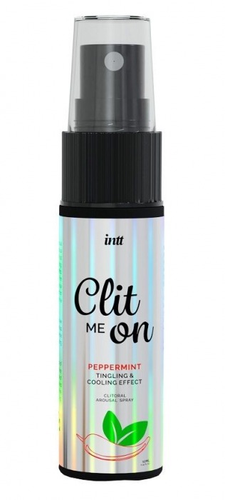 Клиторальный возбуждающий спрей Clit Me On Peppermint - 12 мл. - INTT - купить с доставкой в Первоуральске