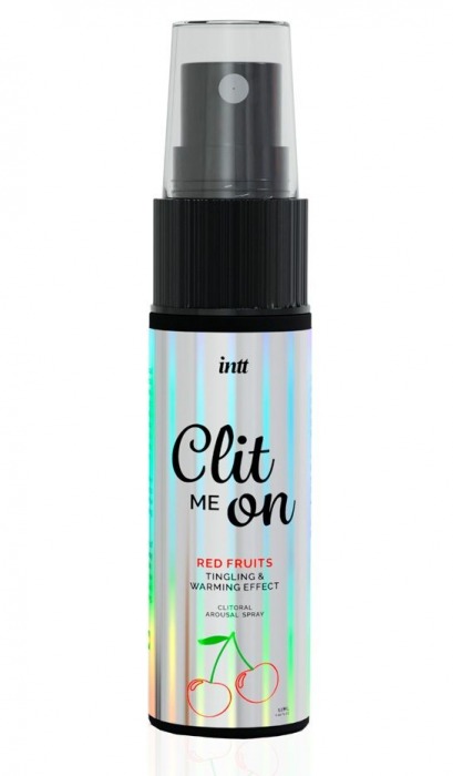 Клиторальный возбуждающий спрей Clit Me On Red Fruits - 12 мл. - INTT - купить с доставкой в Первоуральске