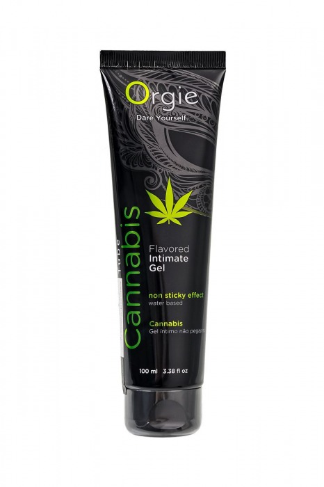 Интимный гель на водной основе ORGIE Lube Tube Cannabis - 100 мл. - ORGIE - купить с доставкой в Первоуральске