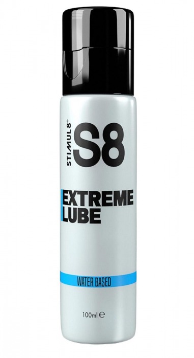 Лубрикант на водной основе S8 Extreme Lube - 100 мл. - Stimul8 - купить с доставкой в Первоуральске