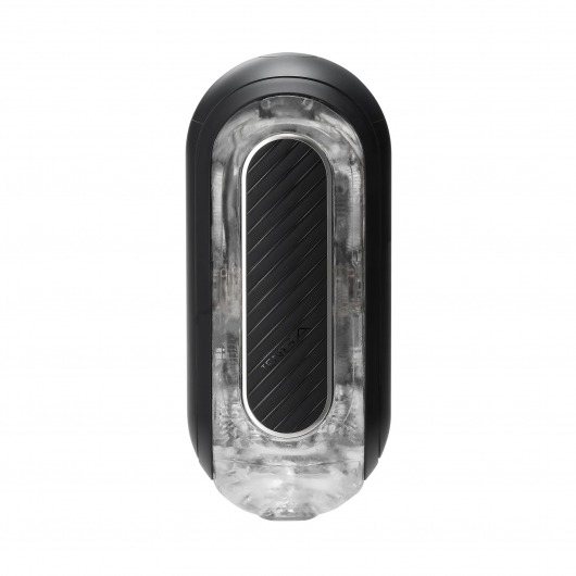 Черный мастурбатор Tenga Flip Zero Gravity с вибрацией - Tenga - в Первоуральске купить с доставкой