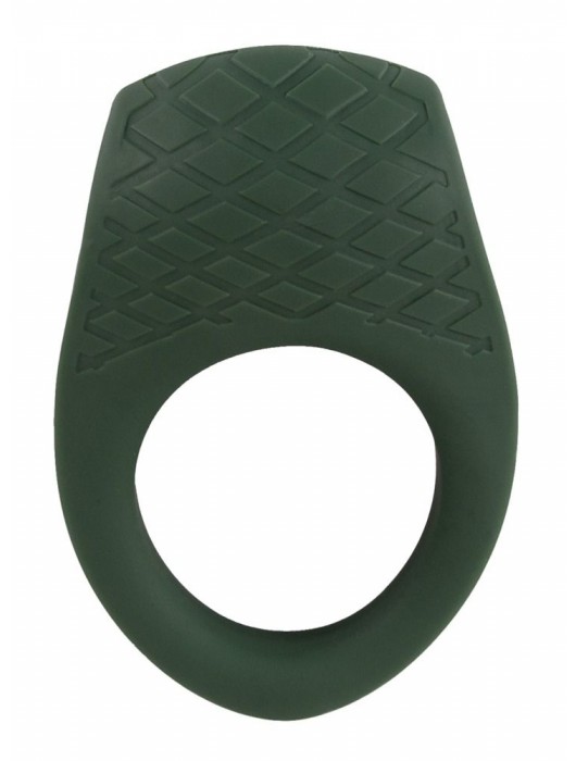 Зеленое эрекционное виброкольцо Luxurious Vibro Cock Ring - Orion - в Первоуральске купить с доставкой