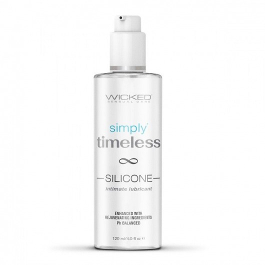 Лубрикант на силиконовой основе Wicked Simply Timeless Silicone - 120 мл. - Wicked - купить с доставкой в Первоуральске