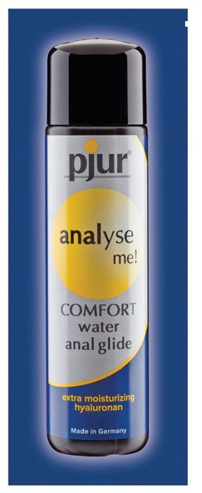 Анальный лубрикант pjur ANALYSE ME Comfort Water Anal Glide - 2 мл. - Pjur - купить с доставкой в Первоуральске