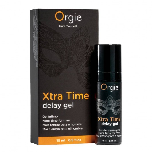 Продлевающий гель Orgie Xtra Time Delay Gel - 15 мл. - ORGIE - купить с доставкой в Первоуральске