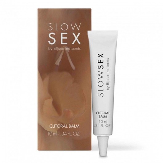 Бальзам для клитора Slow Sex Clitoral Balm - 10 мл. - Bijoux Indiscrets - купить с доставкой в Первоуральске