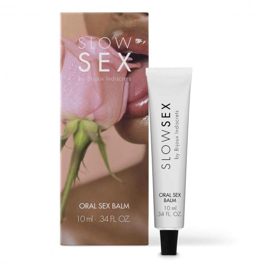 Бальзам для орального секса Slow Sex Oral Sex Balm - 10 мл. - Bijoux Indiscrets - купить с доставкой в Первоуральске