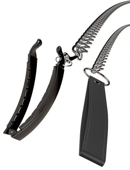Зажим для половых губ с поводком Pussy Clamp With A Leash - Orion - купить с доставкой в Первоуральске