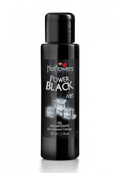 Стимулирующий гель для массажа Power Black - 35 мл. - HotFlowers - купить с доставкой в Первоуральске