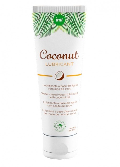 Веганская смазка на водной основе Coconut Lubricant - 100 мл. - INTT - купить с доставкой в Первоуральске