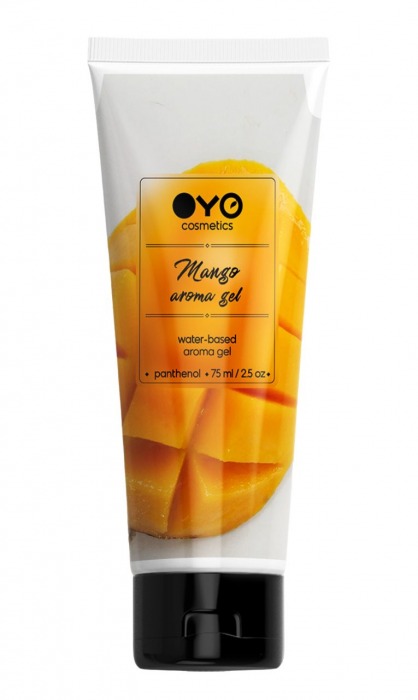 Лубрикант на водной основе OYO Aroma Gel Mango с ароматом манго - 75 мл. - OYO - купить с доставкой в Первоуральске