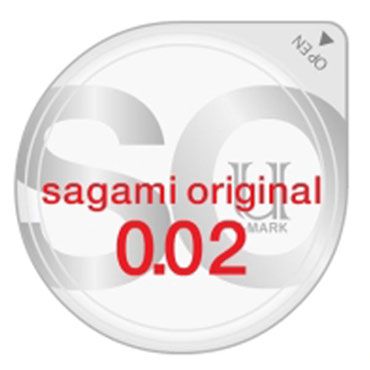 Ультратонкий презерватив Sagami Original - 1 шт. - Sagami - купить с доставкой в Первоуральске