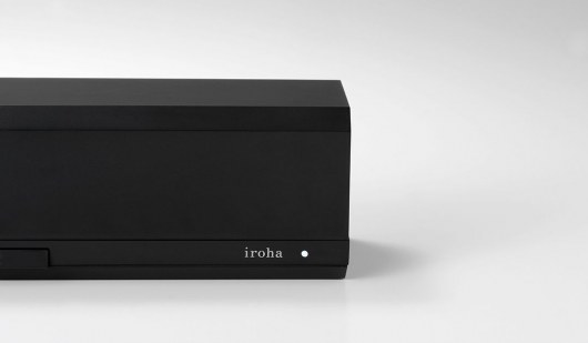 Голубой вибратор IROHA MINAMO с волнами на стволе - 17,5 см. - Tenga