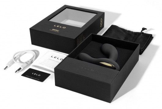 Чёрный перезаряжаемый стимулятор простаты Bruno Black - Lelo - в Первоуральске купить с доставкой