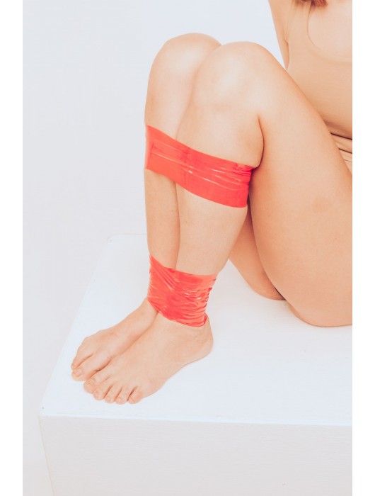 Красная бондажная лента Endorphin - Lola Games - купить с доставкой в Первоуральске