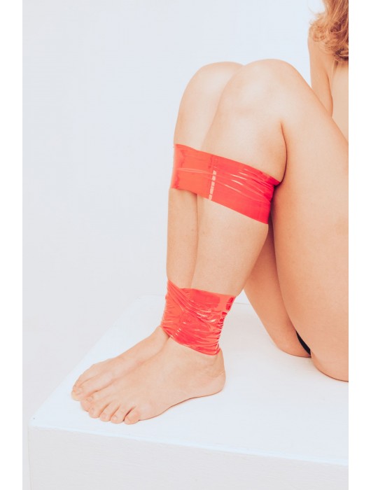 Красная бондажная лента Endorphin - Lola Games - купить с доставкой в Первоуральске