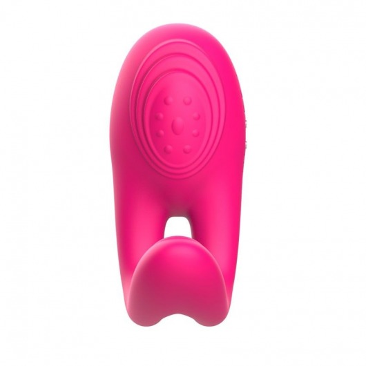 Розовое виброкольцо с пультом ДУ - I-MOON - в Первоуральске купить с доставкой