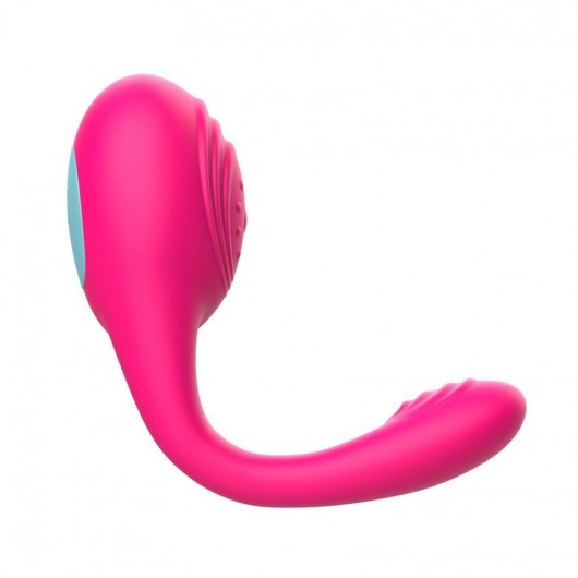 Розовое виброкольцо с пультом ДУ - I-MOON - в Первоуральске купить с доставкой