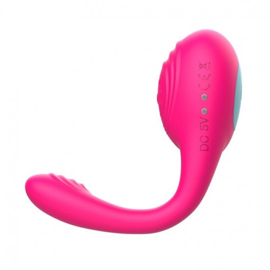 Розовое виброкольцо с пультом ДУ - I-MOON - в Первоуральске купить с доставкой