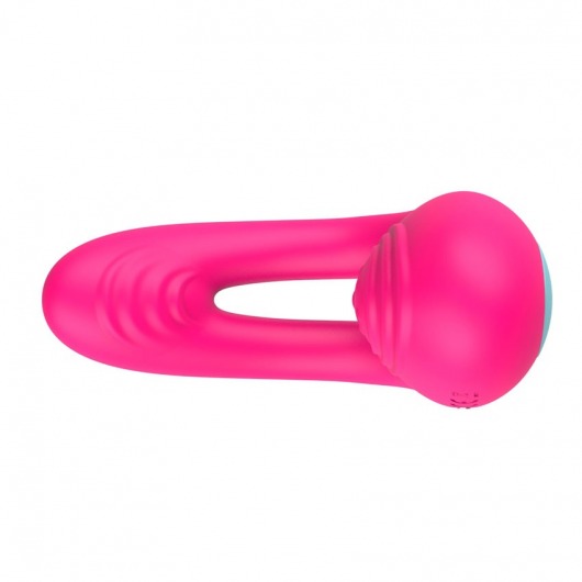 Розовое виброкольцо с пультом ДУ - I-MOON - в Первоуральске купить с доставкой