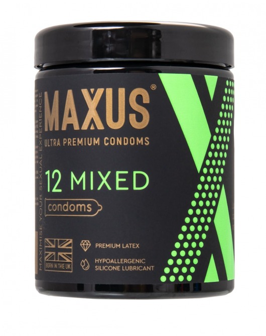 Презервативы MAXUS Mixed - 12 шт. - Maxus - купить с доставкой в Первоуральске