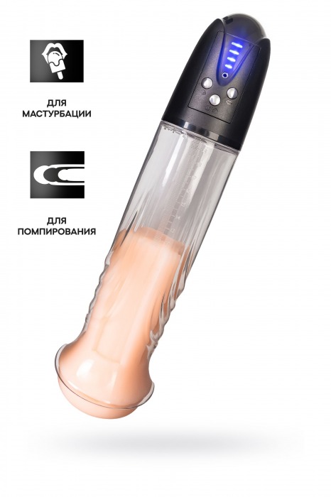 Автоматическая помпа для пениса Thorin - Sexus - в Первоуральске купить с доставкой Автоматическая помпа для пениса Thorin - Sexus - в Первоуральске купить с доставкой