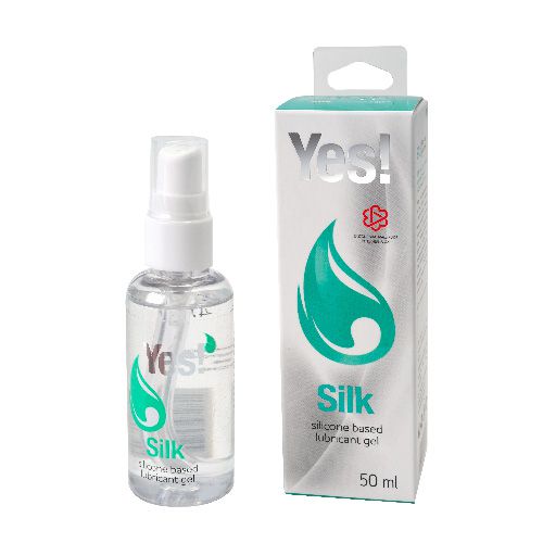 Силиконовая гипоаллергенная вагинальная смазка Yes Silk - 50 мл. - Sitabella - купить с доставкой в Первоуральске