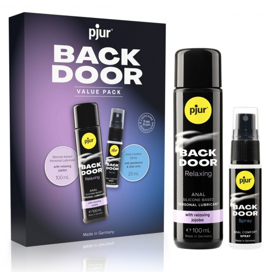 Набор для анального секса pjur Back Door Value Pack - Pjur - купить с доставкой в Первоуральске