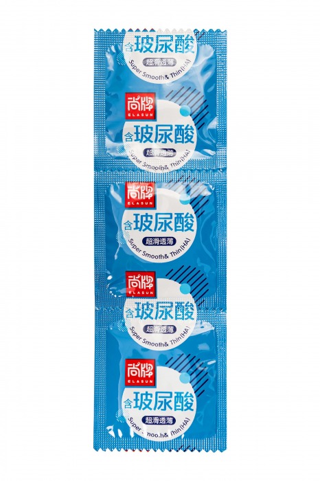 Ультратонкие презервативы Elasun Ultra-thin and Smooth - 3 шт. - Elasun - купить с доставкой в Первоуральске