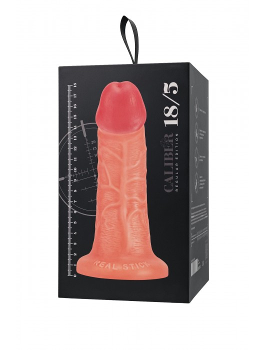 Фаллоимитатор RealStick CALIBER - 18 см. - ToyFa