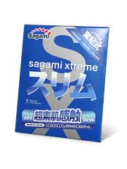 Презерватив Sagami Xtreme FEEL FIT 3D - 1 шт. - Sagami - купить с доставкой в Первоуральске