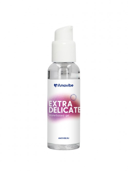 Гель на водной основе Amovibe Extra Delicate - 50 мл. - Amovibe - купить с доставкой в Первоуральске