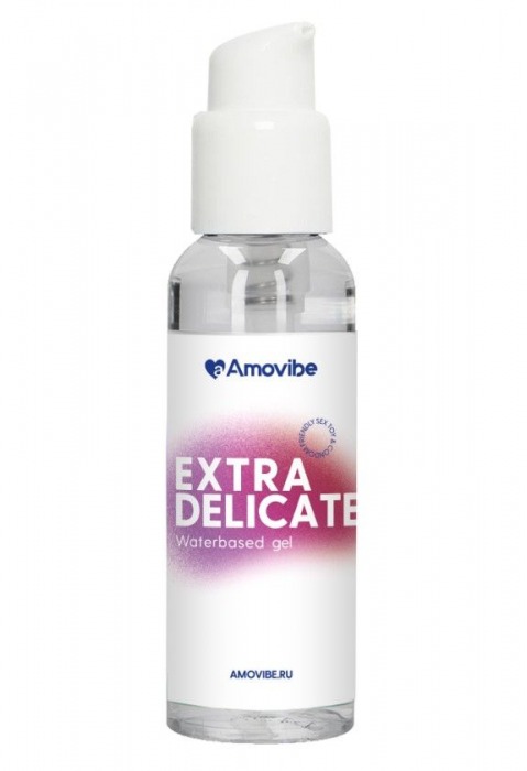 Гель на водной основе Amovibe Extra Delicate - 100 мл. - Amovibe - купить с доставкой в Первоуральске