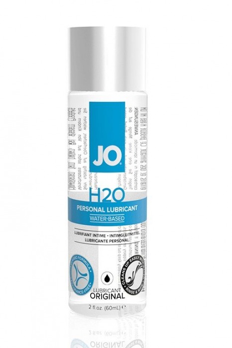 Нейтральный лубрикант на водной основе JO Personal Lubricant H2O - 60 мл. - System JO - купить с доставкой в Первоуральске