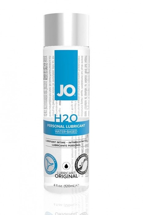 Нейтральный лубрикант на водной основе JO Personal Lubricant H2O - 120 мл. - System JO - купить с доставкой в Первоуральске