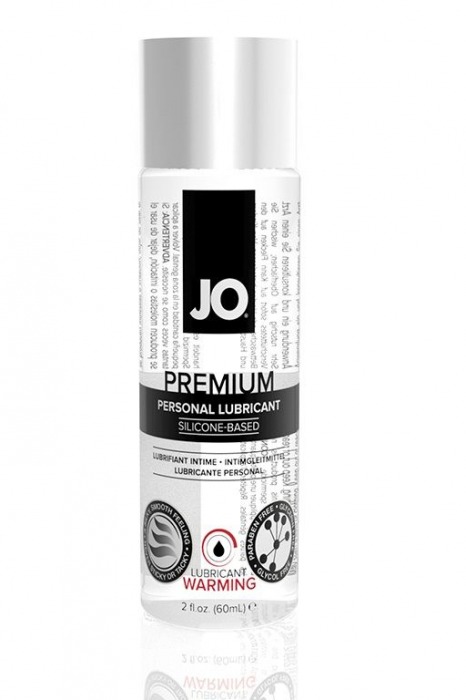 Возбуждающий лубрикант на силиконовой основе JO Personal Premium Lubricant  Warming - 60 мл. - System JO - купить с доставкой в Первоуральске