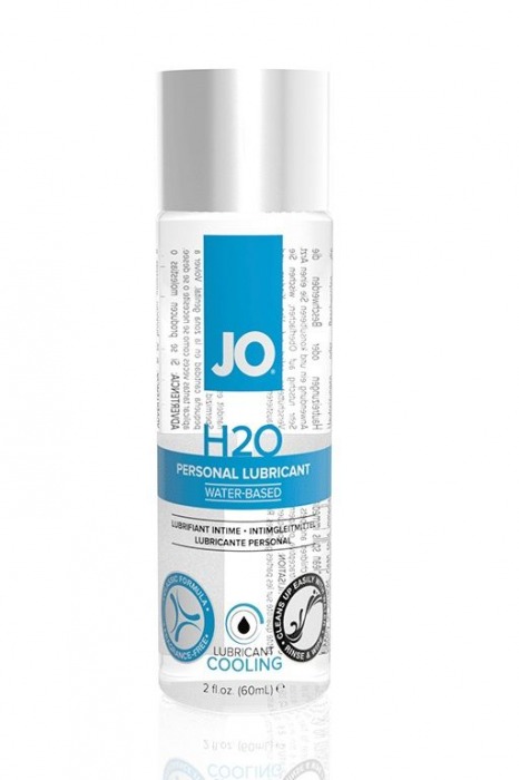 Охлаждающий лубрикант на водной основе JO Personal Lubricant H2O COOLING - 60 мл. - System JO - купить с доставкой в Первоуральске