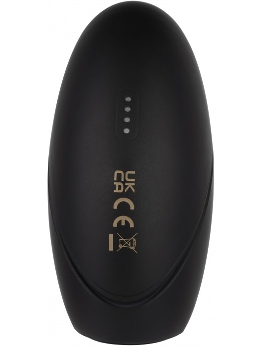 Черный вакуум-волновой стимулятор Pulse Galaxie с проекцией звёздного неба - Svakom