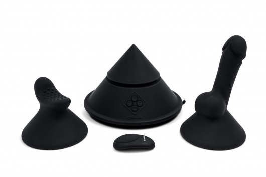 Конусный вибромассажер Cowgirl Cone с 2 насадками - CowGirl - купить с доставкой в Первоуральске