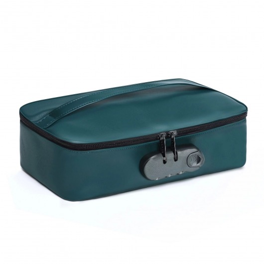 Зеленая сумочка для хранения игрушек Discreet Box - Dorcel - купить с доставкой в Первоуральске