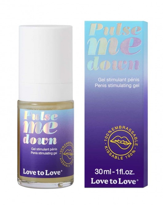 Стимулирующий гель для пениса Pulse Me Down - 30 мл. - Love to Love - купить с доставкой в Первоуральске